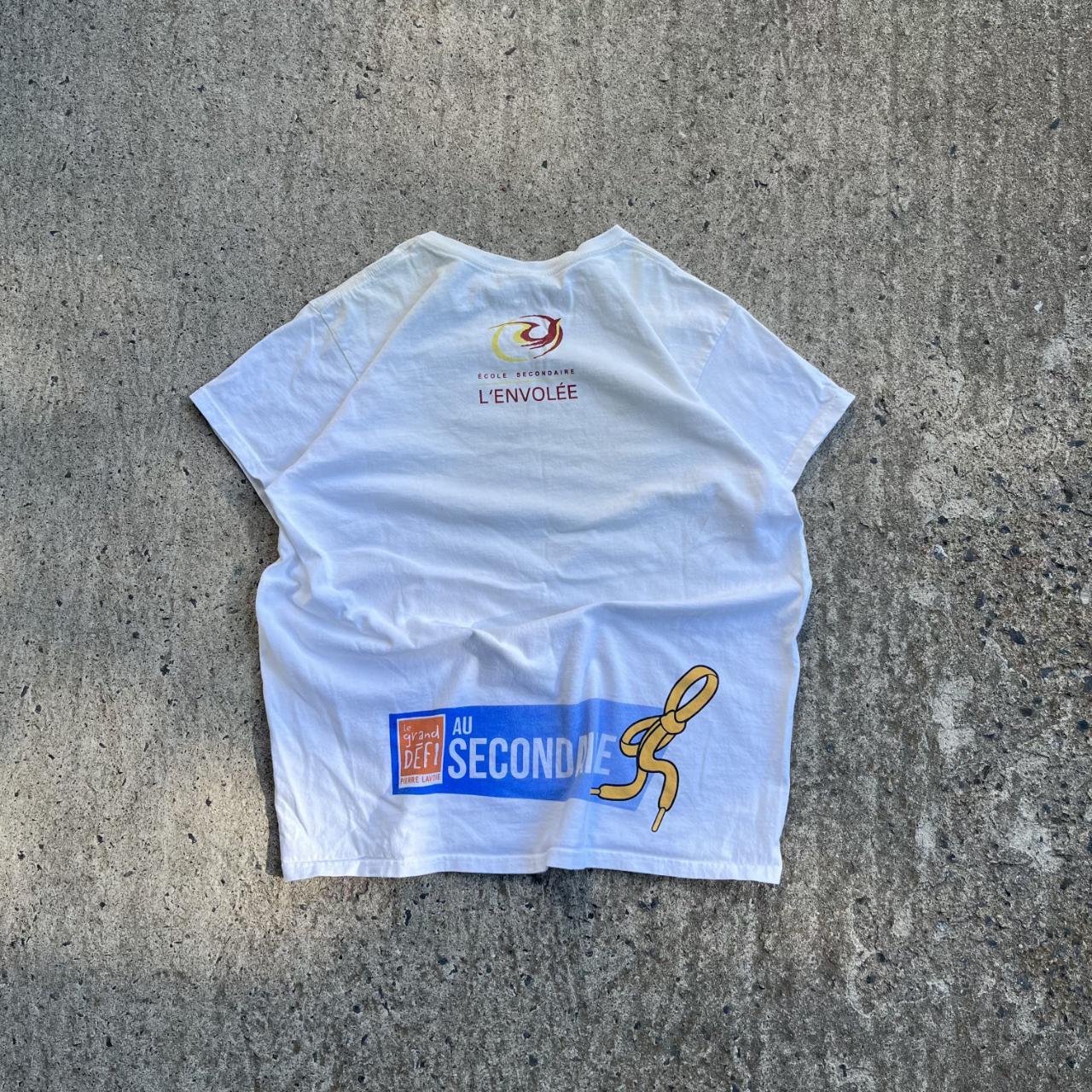 Vintage Y2K L'Envolée Highschool Graphic Tee (L)