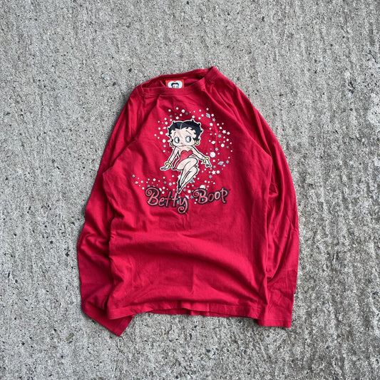 Vintage 2008 Betty Boop Graphic Longsleeve (S)
