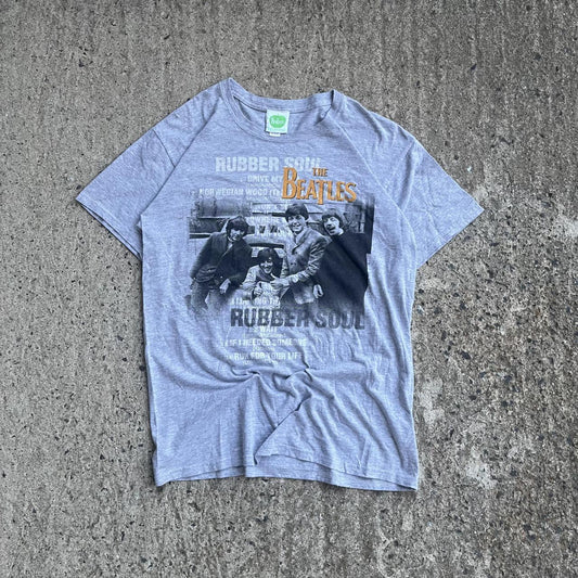 Vintage 2008 Grey The Beatles T-Shirt (M)