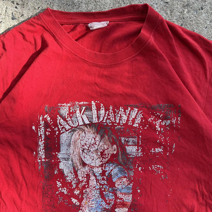 Vintage Y2K Red Chucky x Jack Daniels T-Shirt (L)